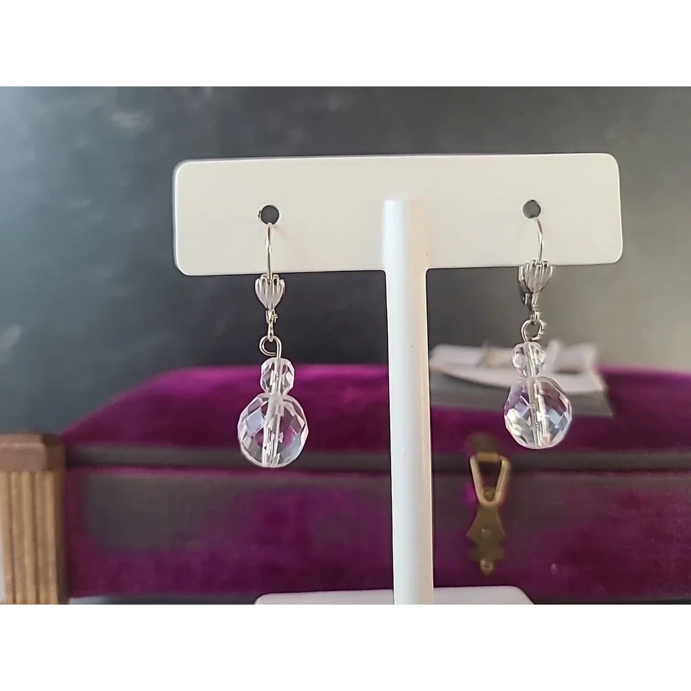 Laguna For Tempo Dangling Pierced Earrings NOS